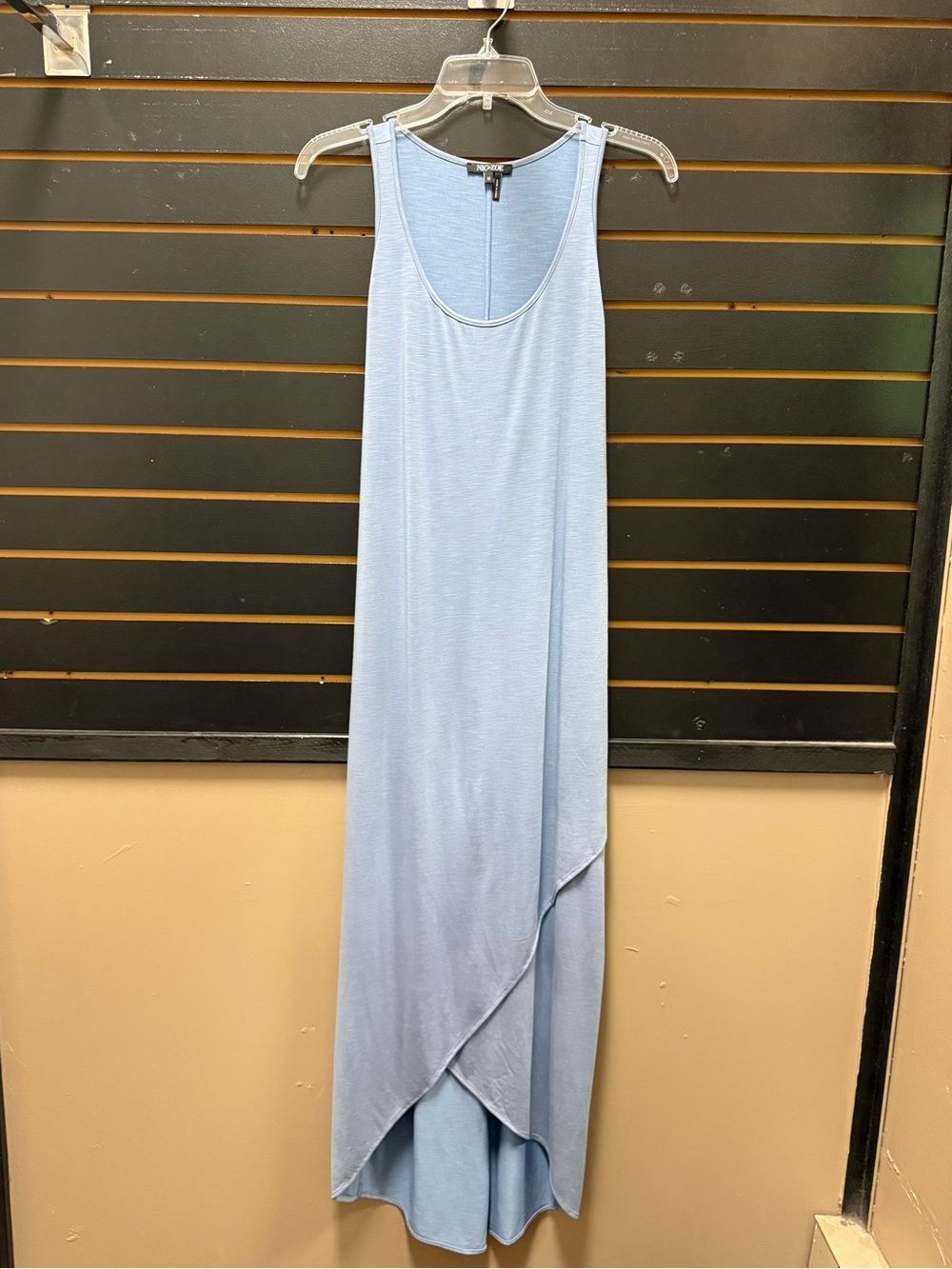 NIC+ZOE Blue Modal Layered Tulip Hem Maxi Dress Size M